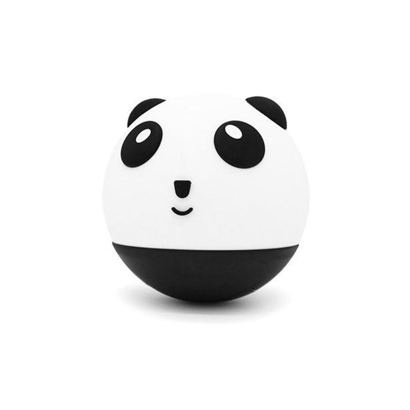 PandaGlow – Pandaformet silikone LED-natlampe med klassisk design