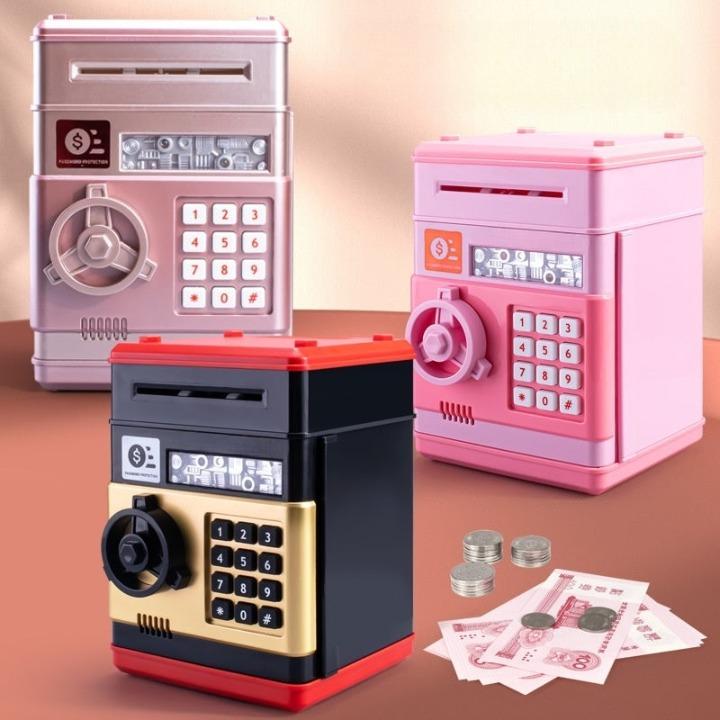 MiniATM – Interaktivt pengeautomat sparebøsse legetøj, der gør læring sjov