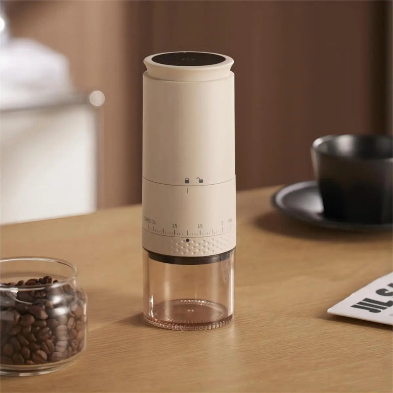 GrindMate – USB Genopladelig Kaffekværn med Justerbare Indstillinger