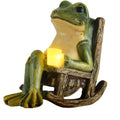 GardenJoy – Mini Frø Statue til Indendørs og Udendørs Dekoration