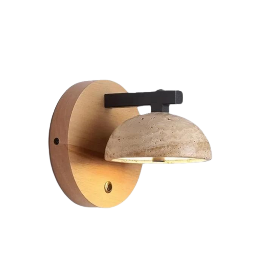 LumiLuxe – Elegant væglampe med funklende accenter og blødt omgivende lys