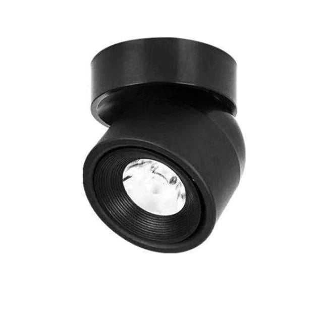 FlexiGlow - Dæmpbar LED-spot med 340° rotation og glat ramme