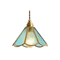 AuraLume – Elegant pendel Lampe med tekstureret glasskærm til omgivende belysning