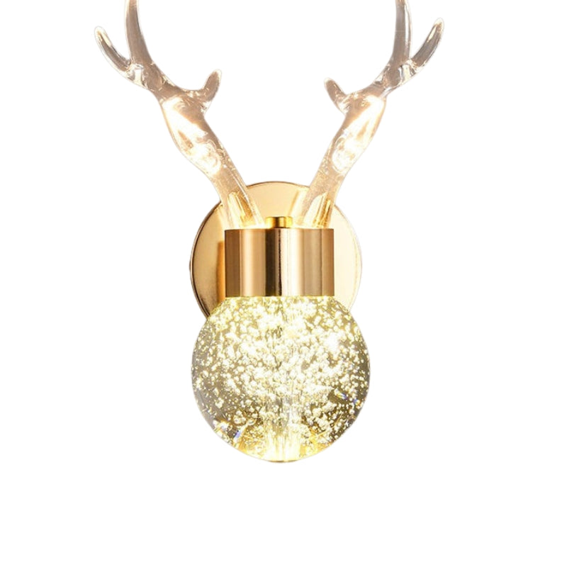 LumiLux – Moderne minimalistisk LED-væglampe med krystaldetaljer