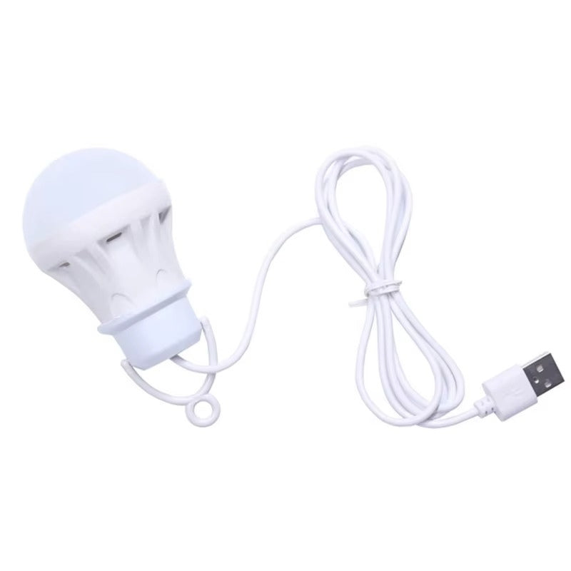 GlobeLite – Pæreformet bærbar LED-lampe med ophængsloop