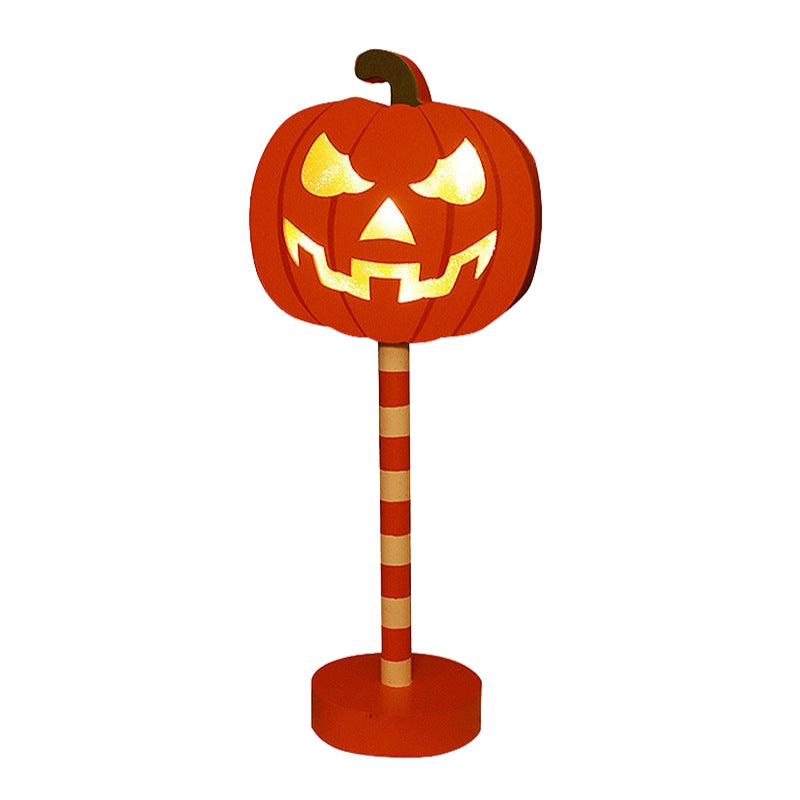 PumpkinGlow – Moderne Art Deco Græskar LED Bordlampe med Klassisk Design