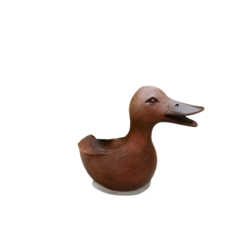 DuckCharm – Keramisk And Blomsterpotte med Dekorativt Design