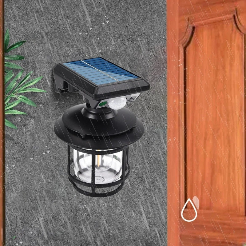 LumiPro – LED Væglys med Bevægelsessensor og Solenergi