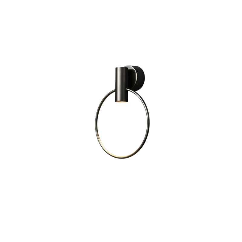 HaloRing – Cirkulær Væglampe med Minimalistisk Design
