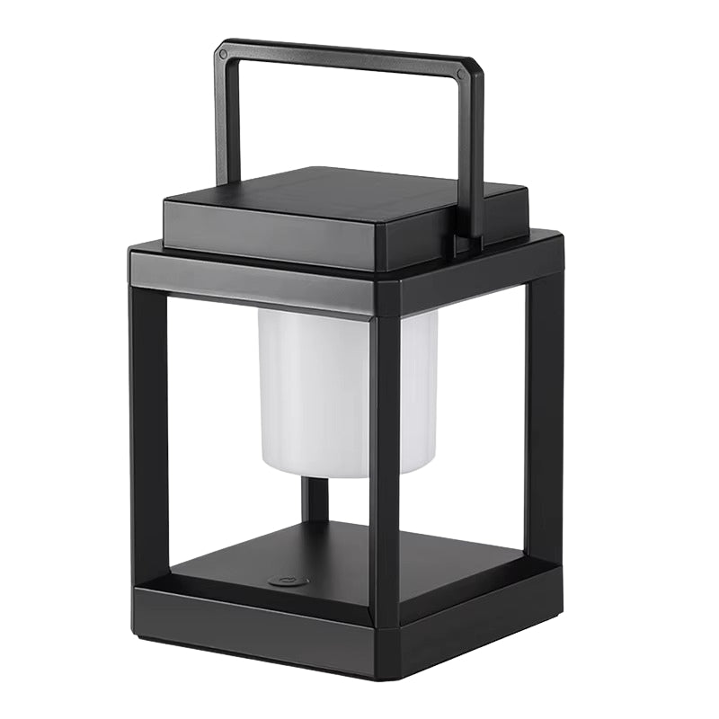 SolarGlow – Bærbar Udendørs LED Bordlampe med Touchkontrol