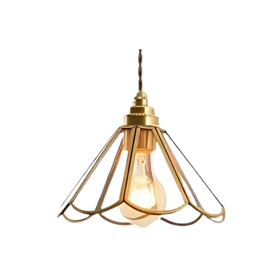 AuraLume – Elegant pendel Lampe med tekstureret glasskærm til omgivende belysning