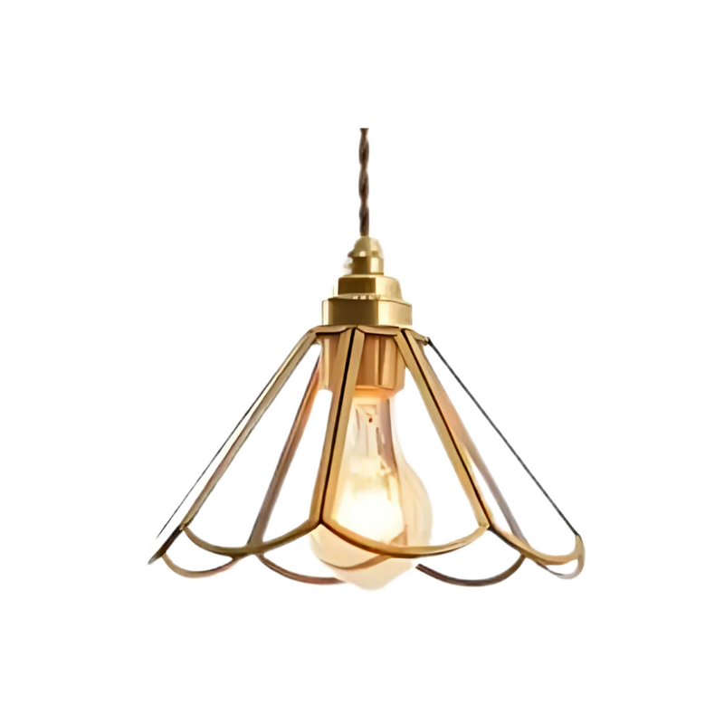 AuraLume – Elegant pendel Lampe med tekstureret glasskærm til omgivende belysning