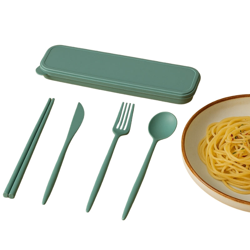 TerraGo – Kompakt rejsebestiksæt med transportetui