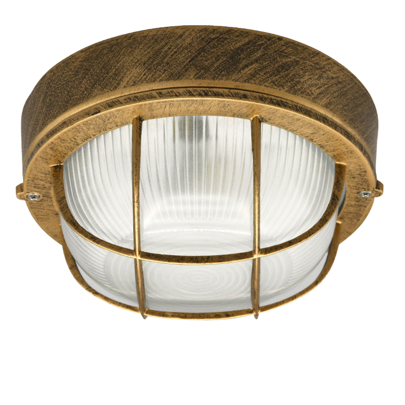 IndusGlow – Industriel loftslampe med 1 lyskilde og indbygget lys