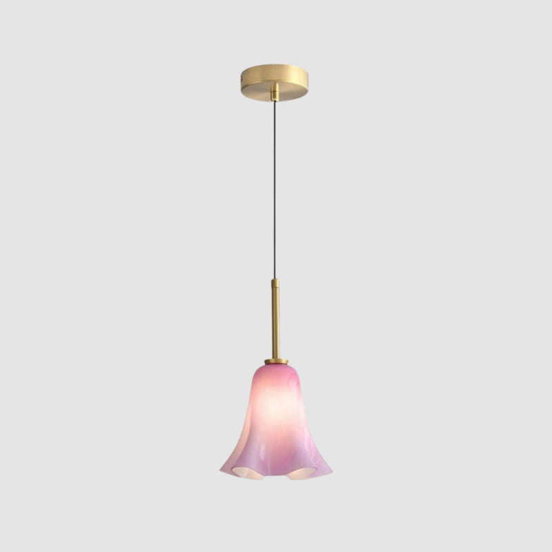 FloraGlow - LED Pendellampe med Blomsterinspireret Design