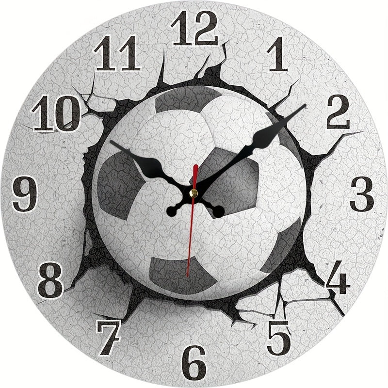 KickTime - Moderne 3D fodboldvægur med lydløs præcision