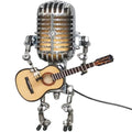 GuitarGlow - Robotguitar bordlampe med dæmpbar lys