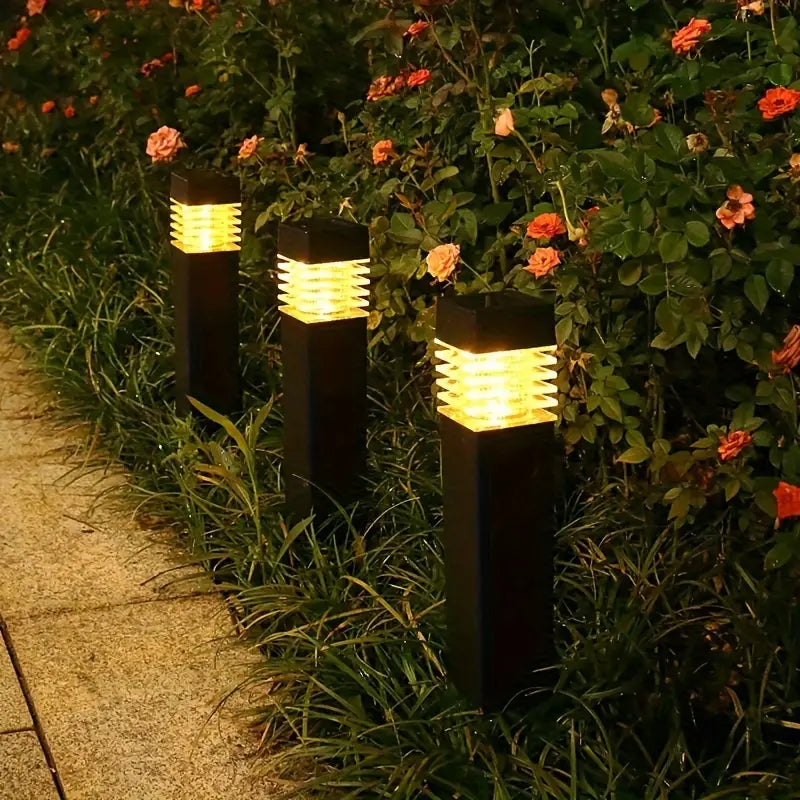 GlowPath - Solenergi LED lys til sikre og hyggelige haver | 1+1 Gratis