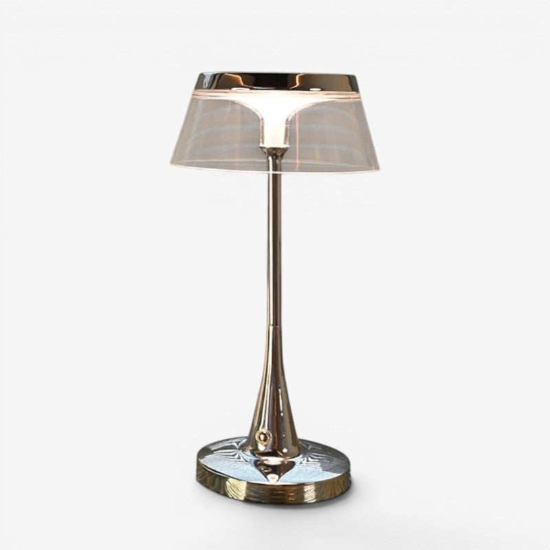 LED-bordlampe med genopladeligt design