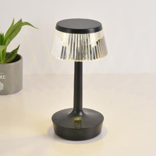 LumiShroom – Krystal LED-svampelampe med varmt skær til elegant belysning i hjemmet