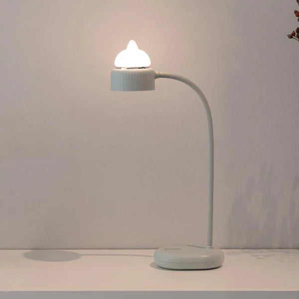 LumoKitty – LED-bordlampe med katteøre-design og blødt læselys