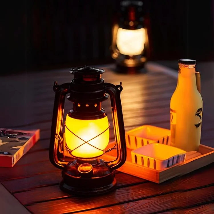 FlameGlow - Oplaadbare Camping LED Lantaarnlamp