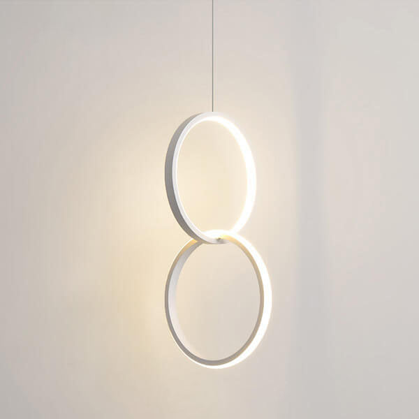 LuxeGlow -Elegant Moderne Pendellampe med Indbygget LED Stilfuld