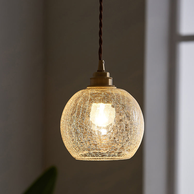 ClearSphere - Pendellampe med Klar Glas og Industrielt Look