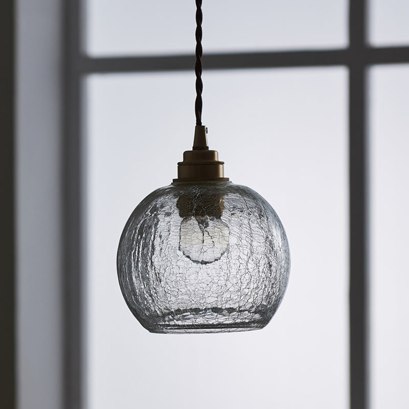 ClearSphere - Pendellampe med Klar Glas og Industrielt Look