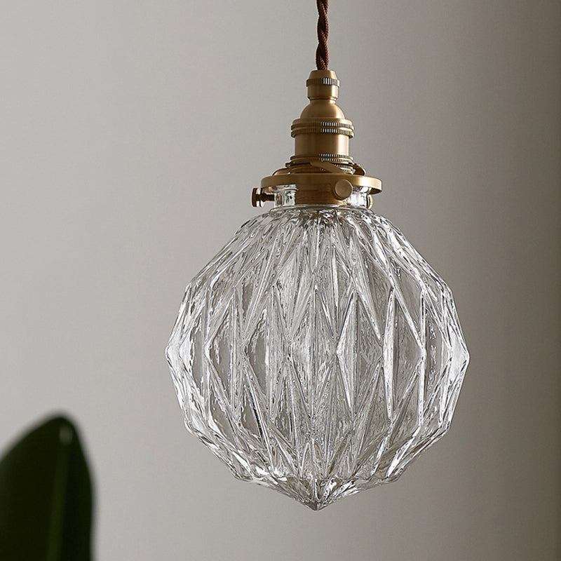 ClearCraft – Elegant glas pendellampe med justerbar ledning og flere designs