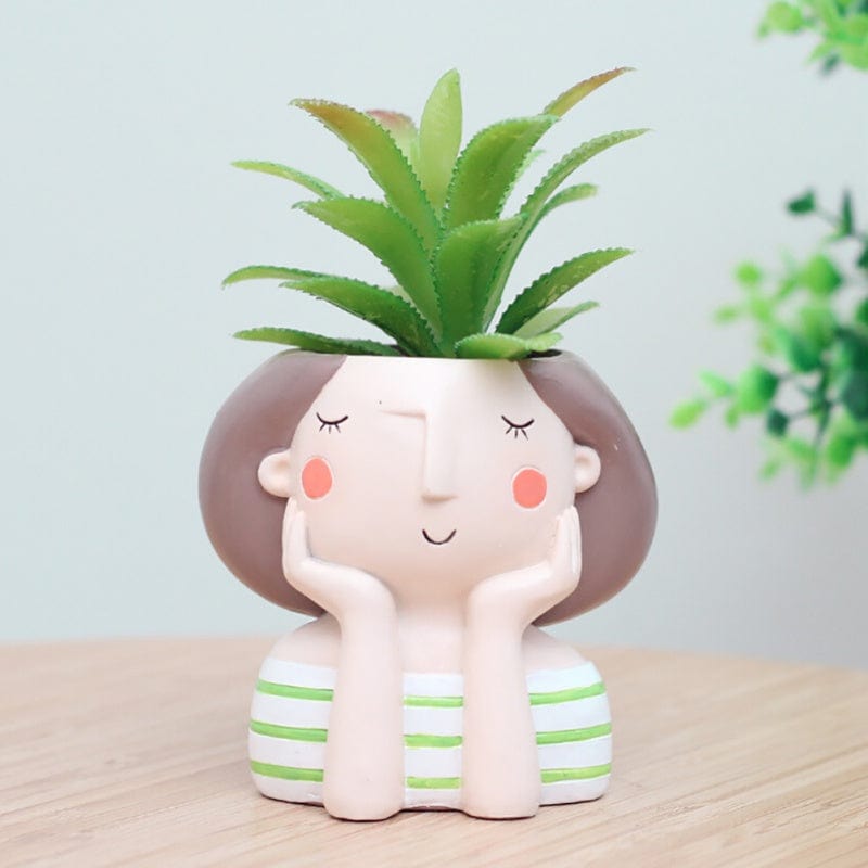 UrbanBloom – Stilfulde mini-resinplantekasser til sukkulenter med legende design