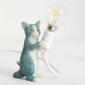 LumiPaws – Sød kattefigur bordlampe med legende design og dekorativ accent