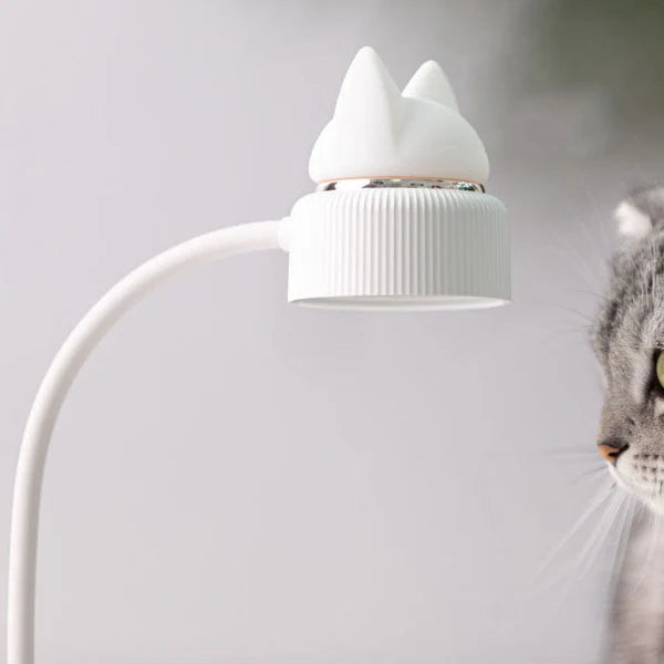 LumoKitty – LED-bordlampe med katteøre-design og blødt læselys
