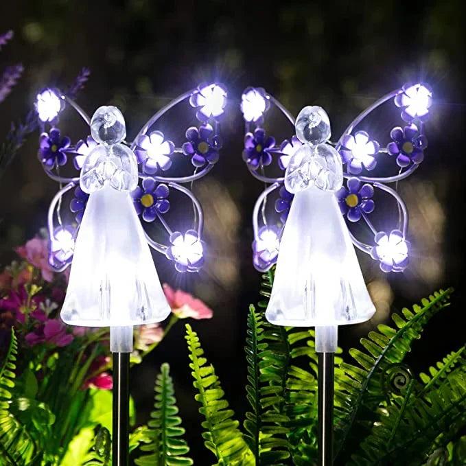 GlowFlutters – Sommerfugleformede udendørslamper med blød glød til haveindretning