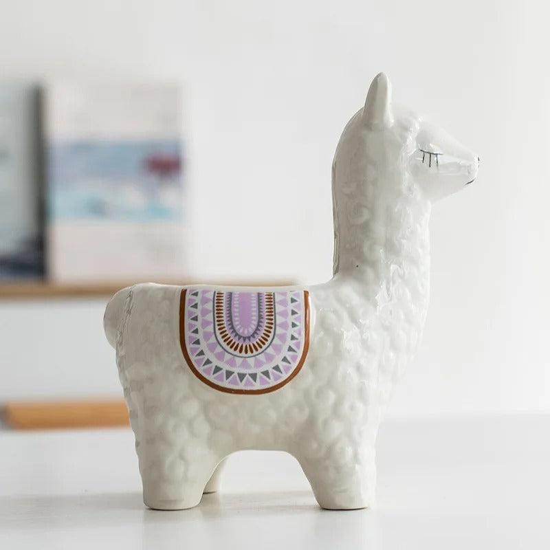 AlpacaBloom – Dejlig alpaca-krukke til din indretning