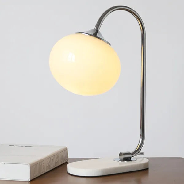 LumeNest – Rund bordlampe med blød diffus glød