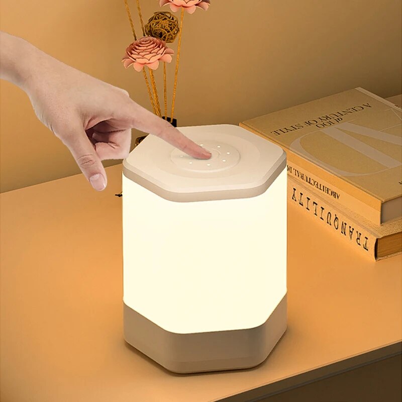 LumiGlow - Stilfuld LED-bordlampe med justerbar lysstyrke og moderne design