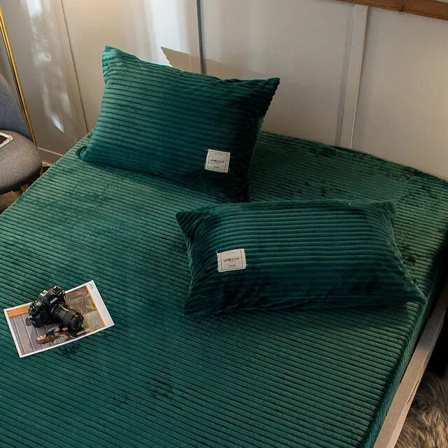 CozyHaven – Plys tekstureret tæppe for ultimativ komfort og varme