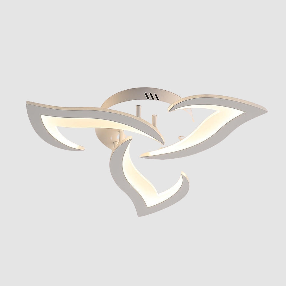 FloraGlow - Blomstformet LED Loftslampe til Stuen