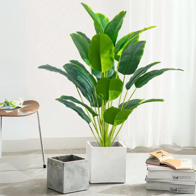 VerdaLeaf – Livagtig Monstera Kunstig Plante med Elegante Grønne Blade