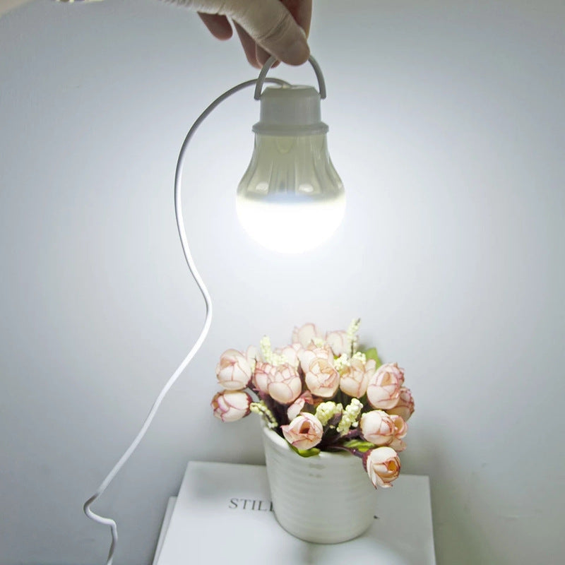 GlobeLite – Pæreformet bærbar LED-lampe med ophængsloop