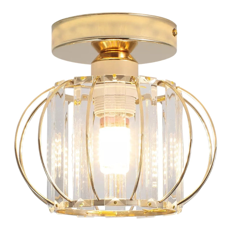 ShineVault – LED Lysekrone Pendellampe med Burdesign til Stuer