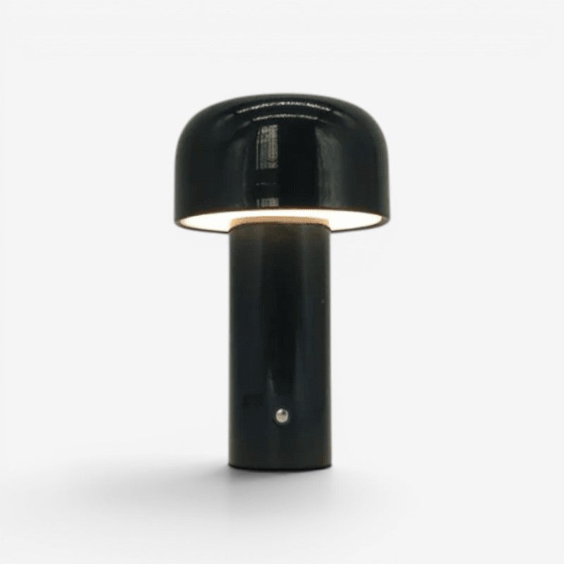 Genopladelig bordlampe med svampe design