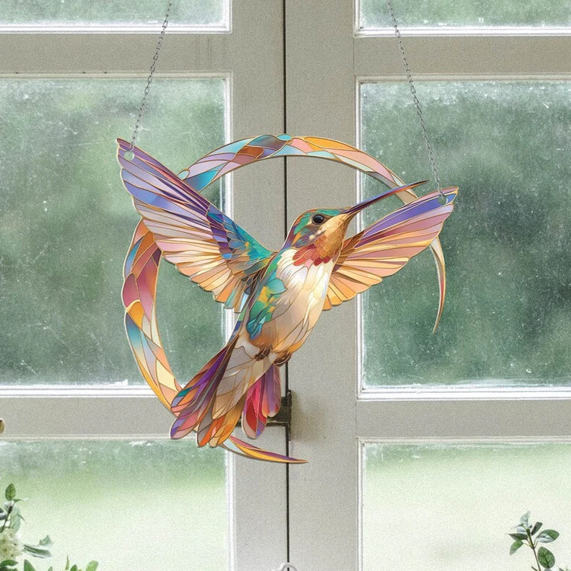 LumiWings – Levende Hummingbird Suncatcher til enestående vinduesindretning