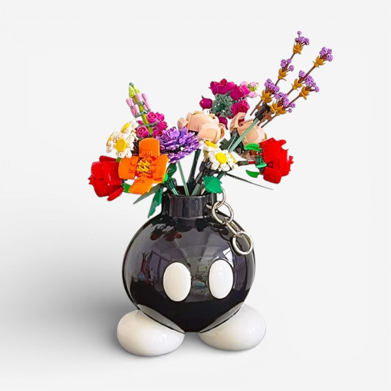 CharVase – Blomstervase med Rund Karakter inspireret Design