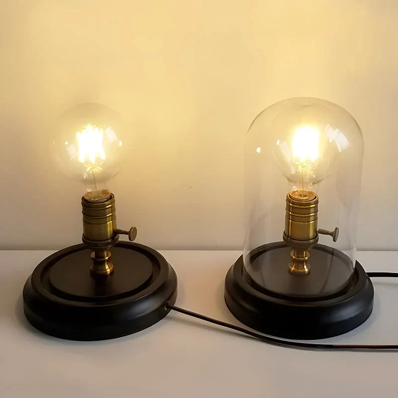 EdisonGlow - Vintageinspireret lampe med klassisk edisonpære-æstetik