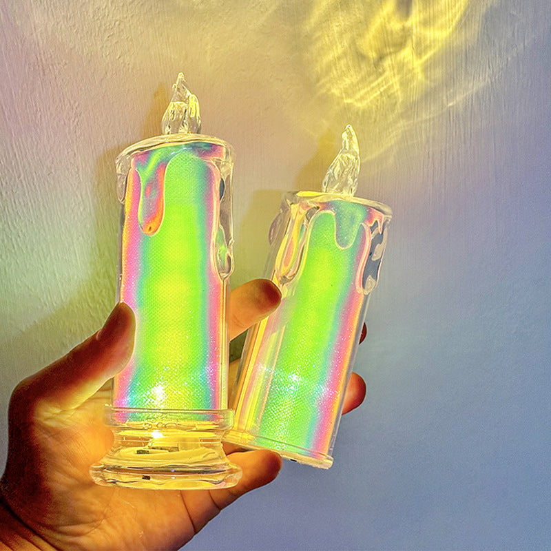 CandleGlow – Simuleret Lys LED Natlys Bordlampe