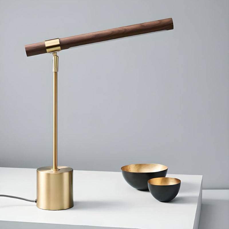 LumiGold – Moderne LED bordlampe med minimalistisk design