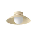LumiGlow – Retro nordisk macaron loftlampe med minimalistisk flush-mount design