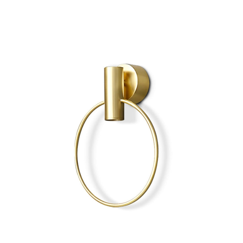 HaloRing – Cirkulær Væglampe med Minimalistisk Design